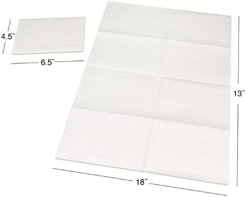Commercial 2-ply, 500 Pack, 036-NWL Foundations Disposable, Moisture Resistant, Biodegradable, Baby Changing Station
