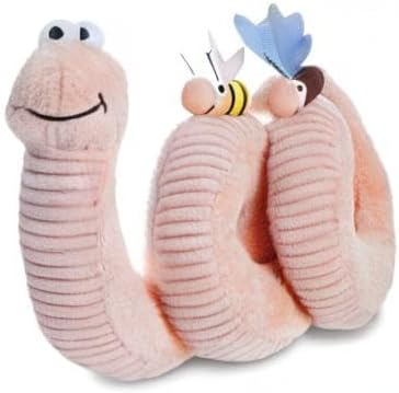 61431, Aurora, Superworm, Soft Toy, Peach
