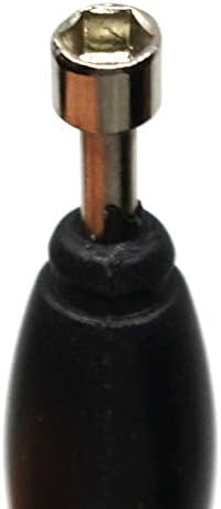 Pack 1 Teak Tuning Standard Fingerboard Tool, Screwdriver and Nut Driver, Black Colorway