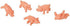 Muba Piglet Dice - Roll Your Pigs, Simple Funny Mini Game, Family Party Board Game