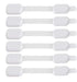 Baby Locks (6-Pack) for Child Safety Cabinet Proofing - Easy Adhesive Drawer Door Latches, No Screws & Magnets