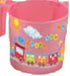 Judaica Place Set Childrens' Wash Cup Plastic Designed with Multicolor Train (Pink)