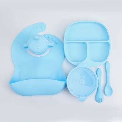 Generic 6 Piece Baby Led Weaning Utensils Set - Encourages Self-Feeding Skills -