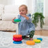 1+ Fat Brain Toys SpinAgain, Baby Stacking & Spinning Toys for Toddlers Ages
