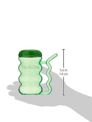 Sammons Preston Small Cup with Built-In Straw, 13 oz. Sippy Cup for Kids, Elderly, Disabled