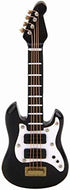 EatingBiting 1:12 Dollhouse Miniature Bass Guitar - Handcraft Musical Instrument for Dollhouse Furniture, 8.5cm