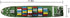 INQUWAN DIY Racing Boats Container Vessel Battery Powered Ship Model Educational Toys Children Gifts