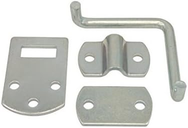Boxer Truck Corner Gate Latch Sets with Bolts & Screws - Heavy Duty Bracket Set for Utility Trailers, Trucks, & Sheds