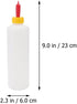 Goat Nipple and Bottles Set, 5 Sets Small Animal Milk Drink Pritchard Nipple for Goats, 400 ml Lamb Nursing Bottles