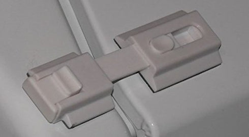The Guardian Refrigerator Lock for Home Appliances, Black - Used for Infants and Special Needs Children