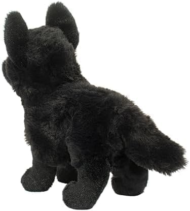 Stately Black German Shepherd Plush Toy by Douglas Harko