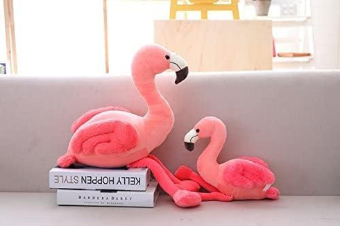 16 Inch Soft Pink Flamingo Stuffed Animal - Plush Toy for Home Decor and Gifts for Kids
