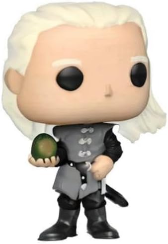 09 3.75 inches Funko POP Daemon Targaryen with Dragon Egg Exclusive # Slip and Box Include Multicolored