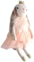 MON AMI Princess Bunny Stuffed Doll, 18", Soft Plush Animal Doll for Kids, Use as Toy or Room Décor