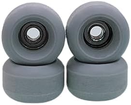 Urethane Pro Fingerboard Wheels Gray 65D, Handmade Bearing Wheel for Ultra Spin Bearings - 7.8 * 5mm