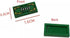 50 1x2 100 (50 Pcs Tiles with Dollar Bill Money Print Green, Bulk Tile Money Accessories for Building, Compatible