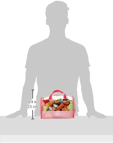 DREAM COLLECTION Set 120 Flat River Group , Pretend Food with Carry Bag - Plastic Food Toys, Food Collection of Pieces