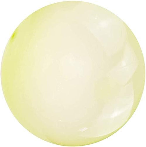 Bubble Ball Toy for Adults and Kids, Inflatable Water Ball for Beach and Garden, 47in (Yellow)