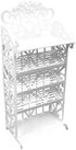 NUOBESTY Doll Shoes Rack, Miniature Dollhouse Furniture for Girl Doll Playset Accessories