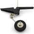 Heyiarbeit 5" RC Model Airplane Foam Wheel Super Light Tire and Wheel Sets, 1 Pcs PU Sponge Tire