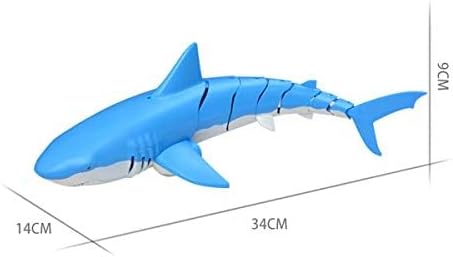 My Pet Elephant 2.4G Swimming FMT Remote Control RC Waterproof Shark Outdoor Pool Toys Lake Boat R/C, unisex-children