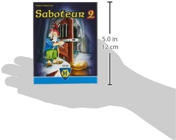Expansion Pack - Saboteur 2, Exciting Gold-Digging Strategy Card Game for 2-12 Players, Ages 8+