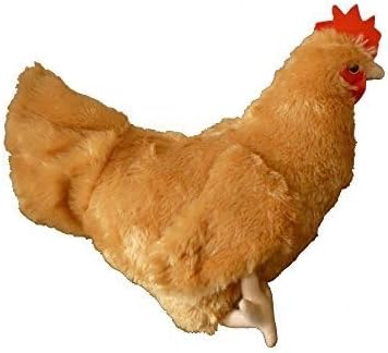 12" Adore Standing Buffy The Hen Chicken Plush Stuffed Animal Toy