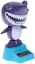 2pcs Solar Powered Dancing Toys - Swinging Animated Bobble Head Dancer Toy Car Decor Ornament Frog + Shark