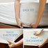 SHEETWORLD.COM 100% 28 52 SheetWorld Waterproof Fitted Crib and Toddler Mattress Protector Pad Cover, Bamboo Jacquard