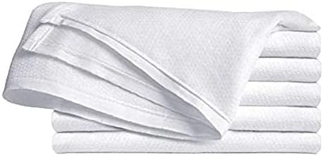 Brandilo 27 27 100% (6) High Absorbancy Reusable Flat Cloth Diapers, Soft & Safe X Cotton Burp Cloth, Also Great