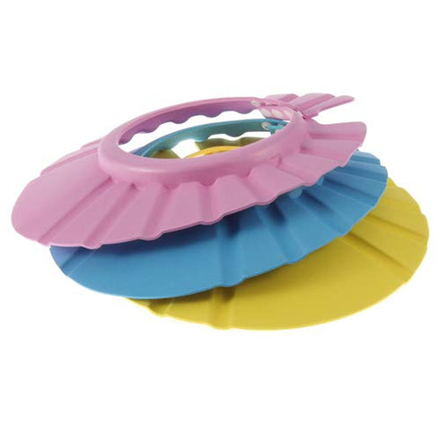 BaoST 1Pc Soft Baby Bath Visor Safe Shampoo Shower Bathing Protection Bath Cap Shower Cap Hat Hair Wash Eye Ear