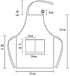 Adjustable Kid Apron with 2 Pockets for Painting, Cooking, Crafting, Unisex Age 5-12