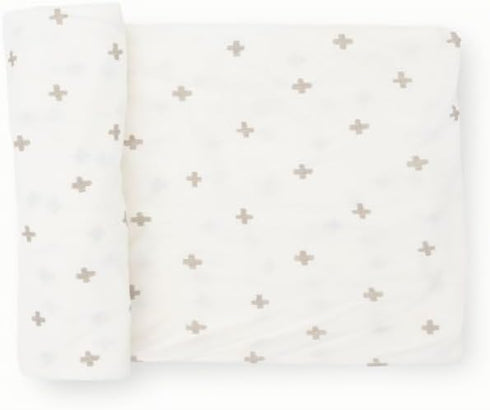 Little Unicorn Premium Stretch Knit Swaddle Blanket | Super Soft with Optimal