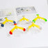 8 Pcs Balancing Bird Gravity Bird Set - Nostalgic Pyramid Balance Eagle for Halloween Christmas (Random Color)