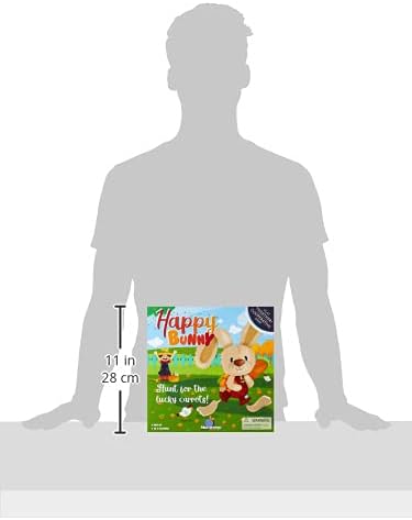 Blue Orange Happy Bunny Cooperative Kids Game, Ages 36 months to 96 months