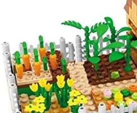 General Jim's Country Garden Farm House, Building Blocks Toy Set with Accessories for Teens and Adults