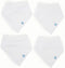 Little Unicorn Cotton Muslin with Fleece Bandana Bib