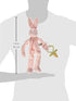 Bunnies By The Bay "Blossom" Bunny Silly Buddy - Plush Toy with Velcro Loop, 10"