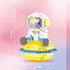 Micro Building Blocks Astronaut Model with Light, Building Toy for Kids or Adults, Lunar Mini Blocks