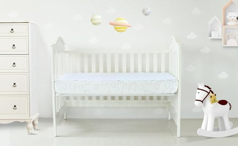 Pad100 27" 39" Flannel Crib Protector Waterproof Mattress Protector Pad, One Size, X