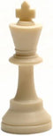 WE Games Replacement Tournament Staunton Chess Piece, Light King