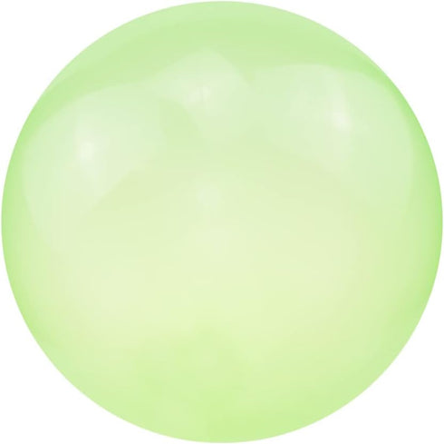 47'' Giant Bubble Ball for Adults - Inflatable Soft Rubber Ball for Outdoor Indoor Party, Water Injection, Green
