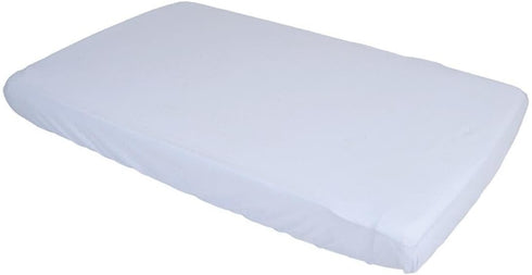 Set 4 Kaplan Early Learning Lightweight Compact Crib Sheet - White - of - Soft Breathable Fitted Sheet for Compact