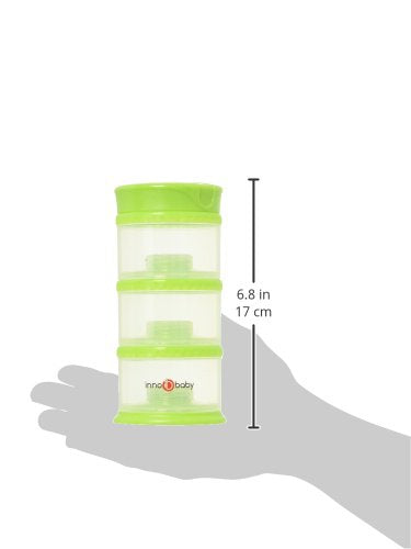 Packin' 3 12 Innobaby Smart Stackable and Portable Storage System for Formula, Liquid, Baby Snacks and More. Stackable