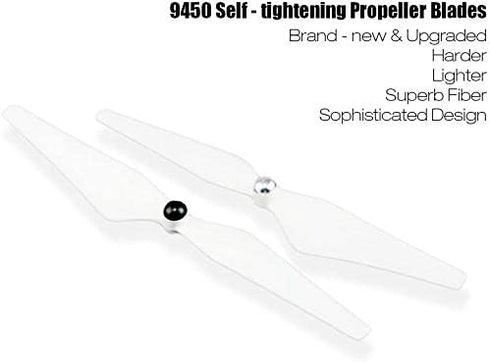 4 Pairs 9450 Self Tightening Drone Propeller - 4CW+4CCW for DJI Phantom 3 Professional, Advanced, Phantom 2 Series