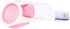 LIFKOME Nail Care Kit for Newborn Safe Nail Clippers Portable Grooming Set Pink