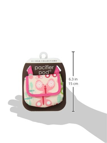 Pink Flutter Pacifier Pod by Jj Cole
