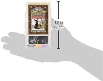 Kiki's Delivery Service - Jiji, 126 Piece Art Crystal Jigsaw Puzzle - Ensky (126-AC09)