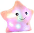 sofipal Creative Twinkle Star Shaped Plush Pillow, LED Night Light Glowing Cushions Stuffed Toys Gifts for Kids