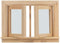 UZPDWK Dollhouse Windows, Wooden Miniature Dollhouse Furniture Window Frame for Dolls Houses Decoration-1: